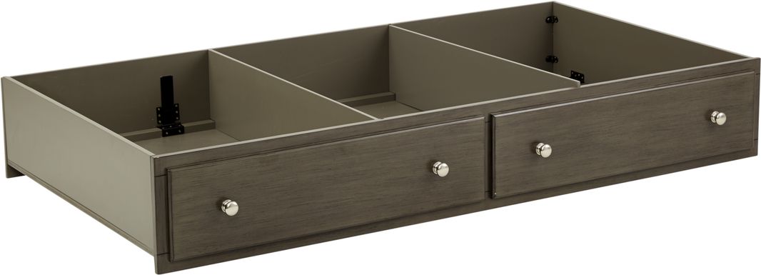 Santa Cruz Gray Twin Storage Trundle