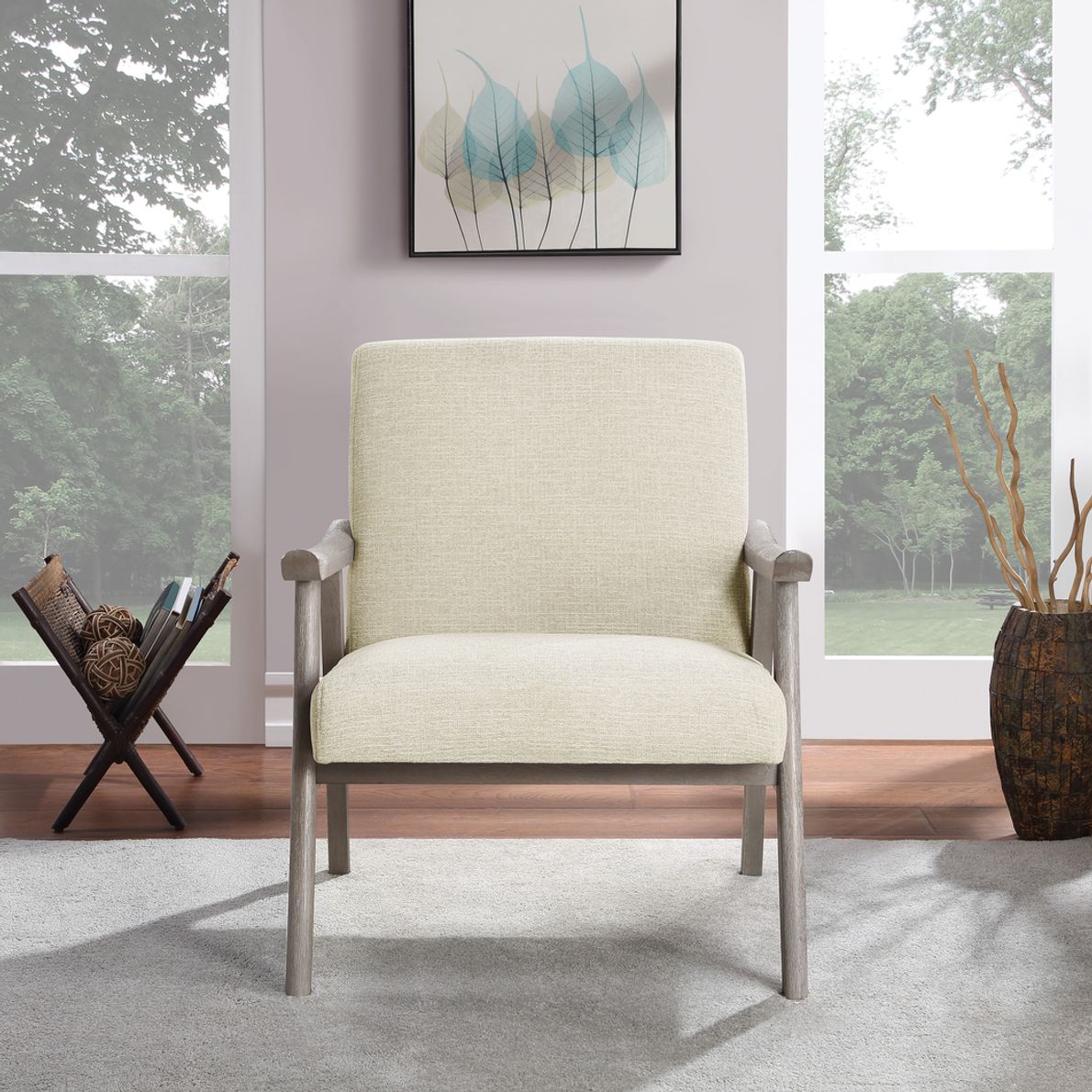 Beige deals accent chairs