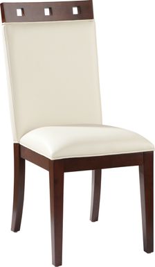 Savona Ivory Wood Top Side Chair