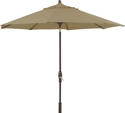 Seaport 9' Octagon Sand Outdoor Umbrella