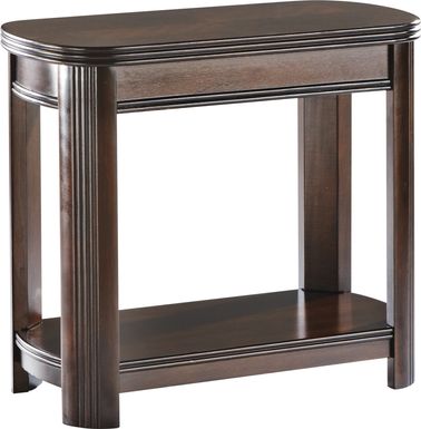 Sedalia Merlot Chairside Table