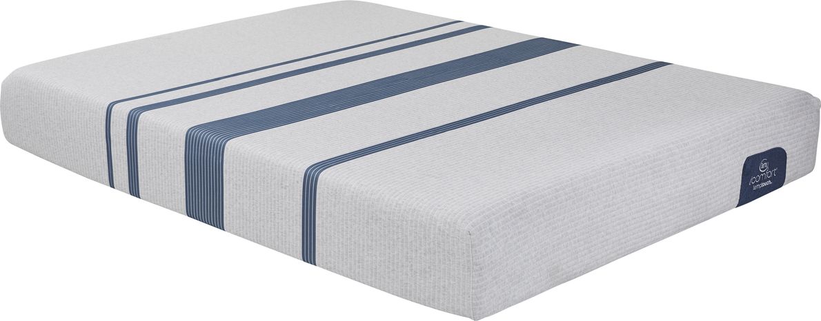 ÅGOTNES Foam mattress, firm/light blue, Twin - IKEA