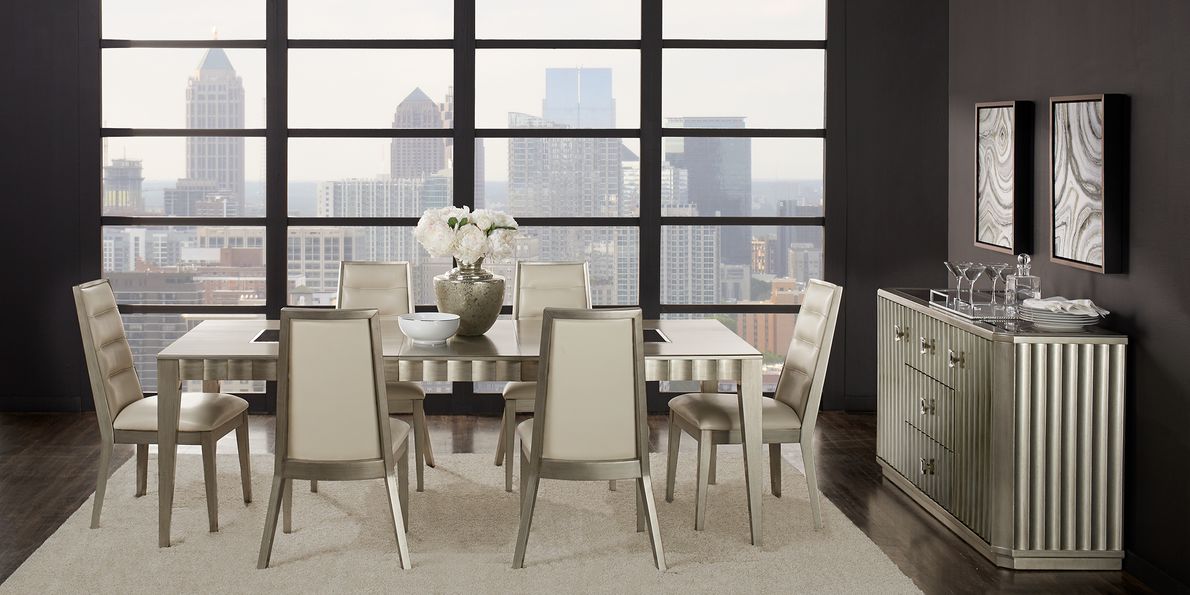 Rooms to go discount sofia vergara dining set