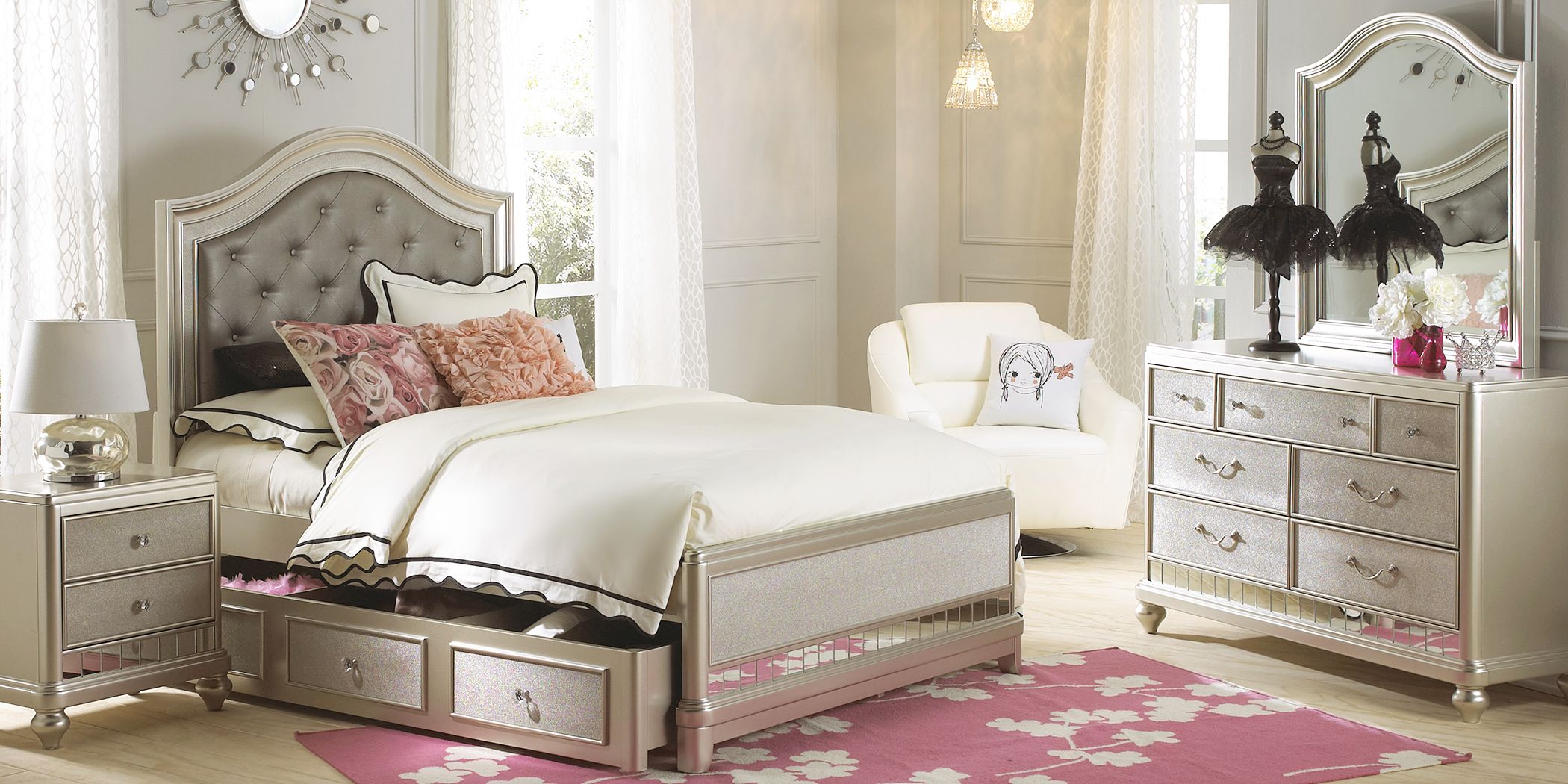 Rooms to go sofia deals vergara bedroom set