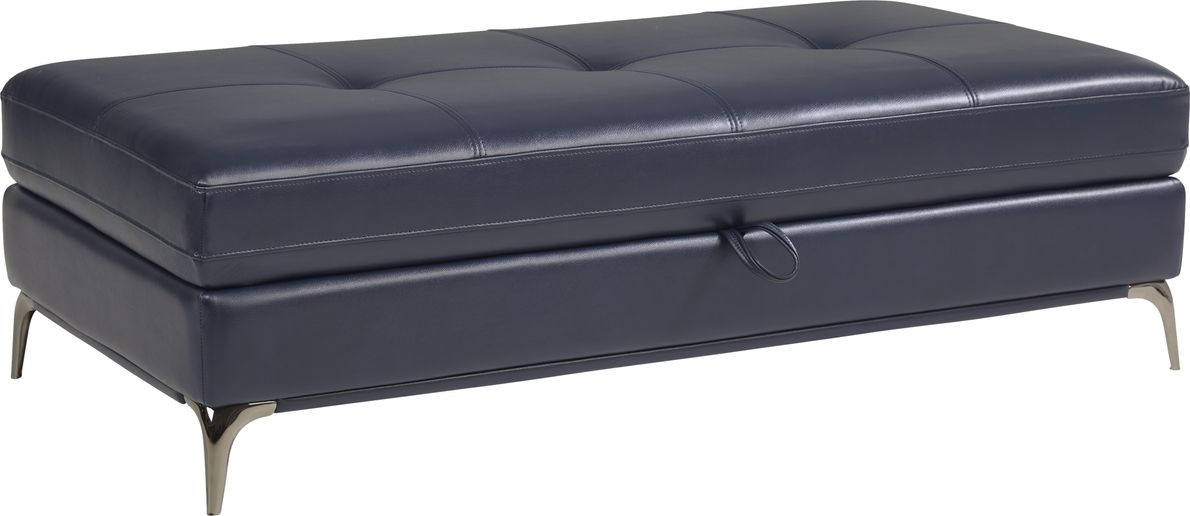 Navy deals storage ottoman