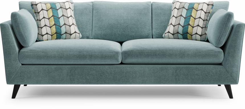 Blue Fabric Sofas and Couches