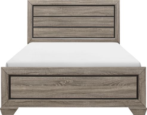 Spring Branch Gray 3 Pc Queen Bed