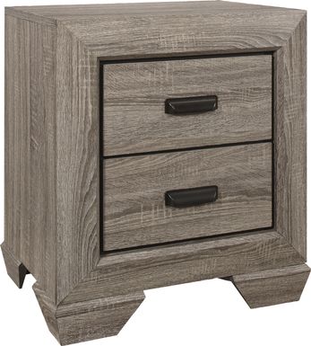 Spring Branch Gray Nightstand