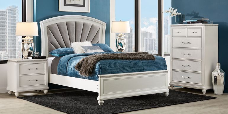 Starlet Lane Small Spaces White 5 Pc King Bedroom