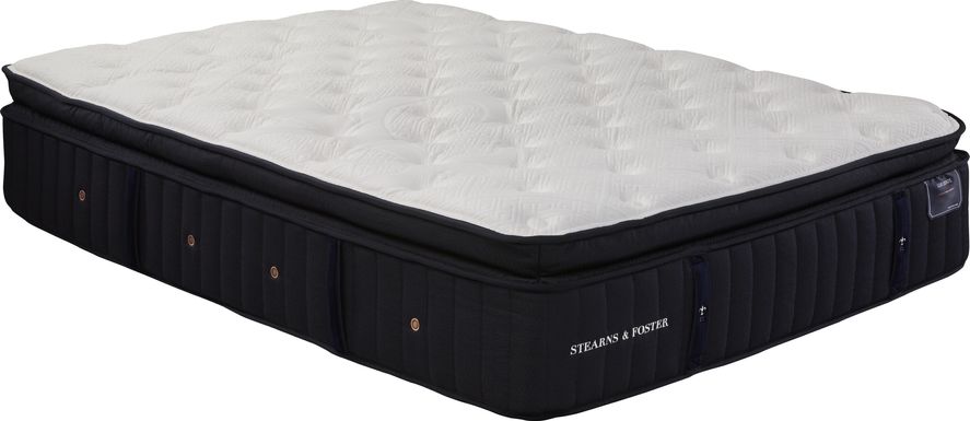 Stearns and Foster Cassatt Lux Extra Firm Euro Pillowtop Queen Mattress