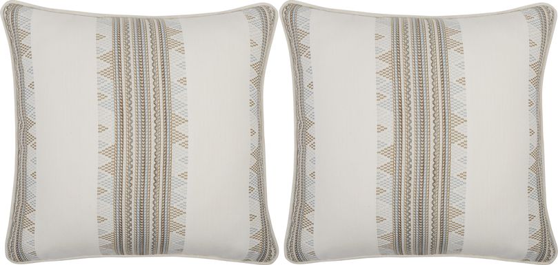 Stitchstone Sandstone Indoor/Outdoor Accent Pillow, Set of Two