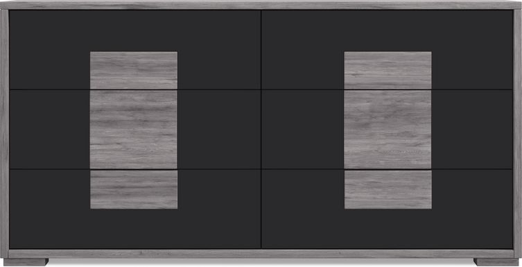 Studio Place Dark Gray Dresser