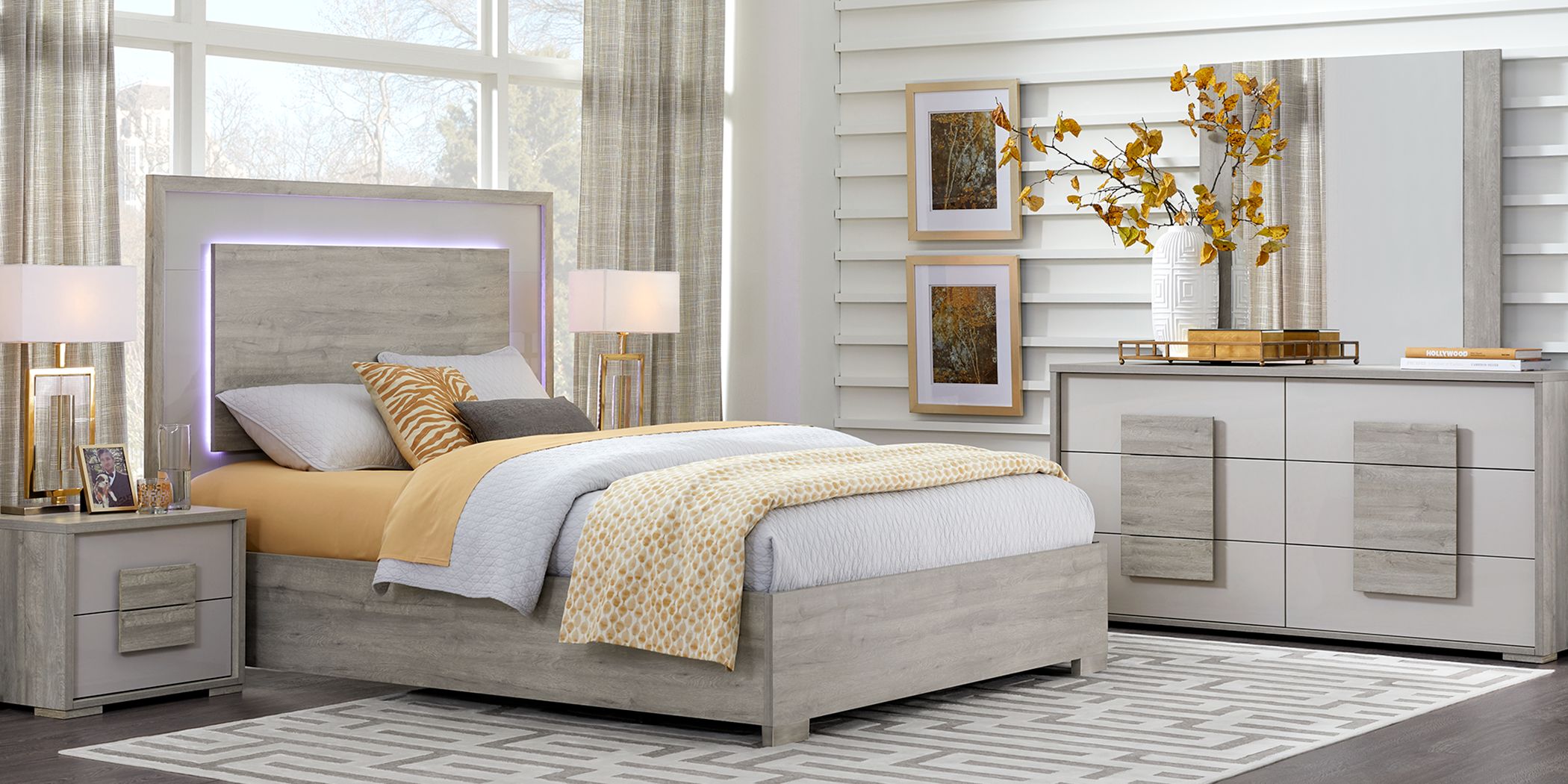 7pc queen deals bedroom set