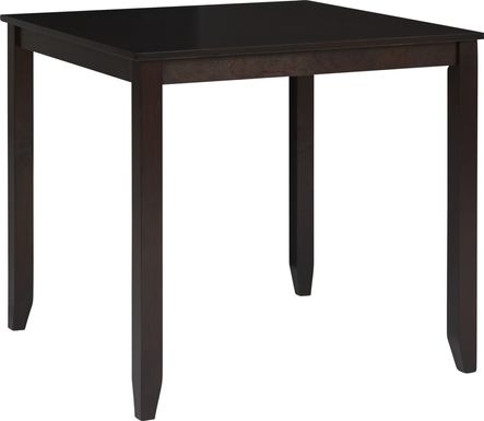 Sunset View Brown Cherry Square Counter Height Table