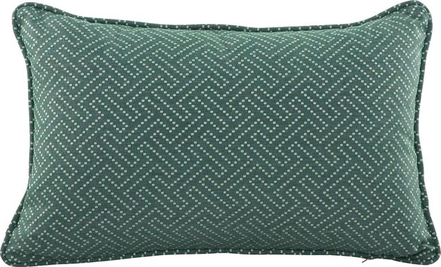 Syoto Teal Indoor/Outdoor Accent Pillow