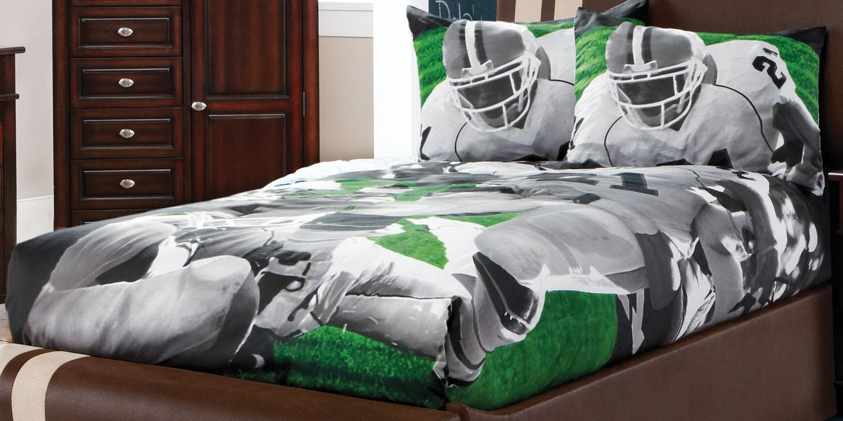 Tackle Football Twin Bed Set Rooms To Go