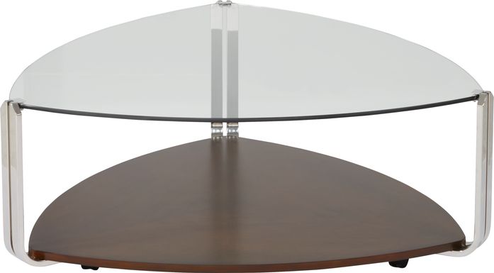 Tasley Walnut Cocktail Table