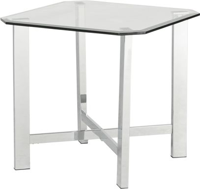 Teagan Chrome End Table