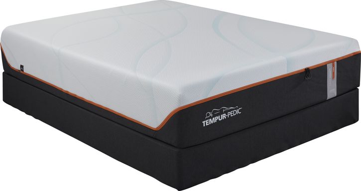 Tempur-LuxeAdapt Firm Low Profile King Mattress Set