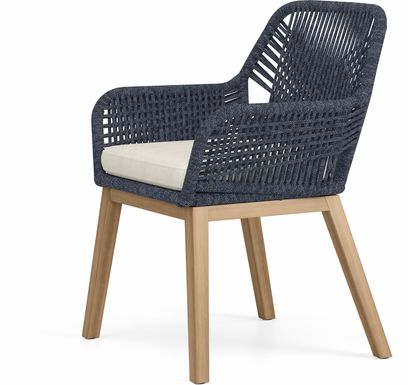 Tessere Blue Outdoor Arm Chair