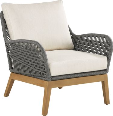 Tessere Gray Outdoor Club Chair