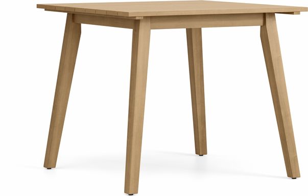 Tessere Natural Square Outdoor Dining Table