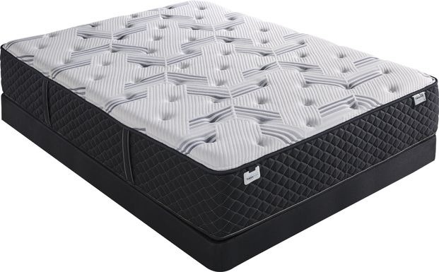 therapedic sapphire low profile queen mattress set