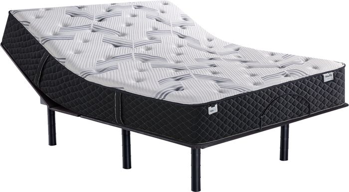 Therapedic Essence Queen Mattress with Head Up Only Base