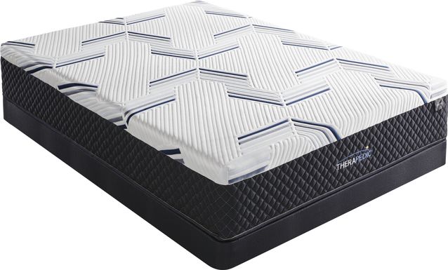 Therapedic Milford Low Profile Queen Mattress Set