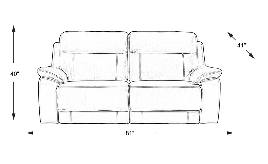 removing sections pfbryant ii leather power-reclining sofa