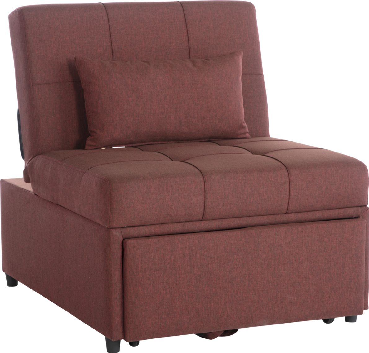 Red deals sleeper chair