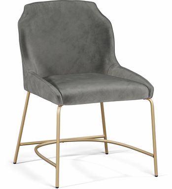 Venetian Court Gray Side Chair