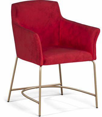 Venetian Court Red Arm Chair