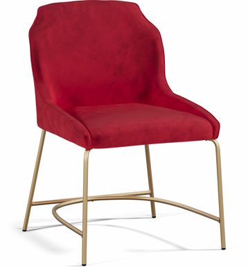 Venetian Court Red Side Chair