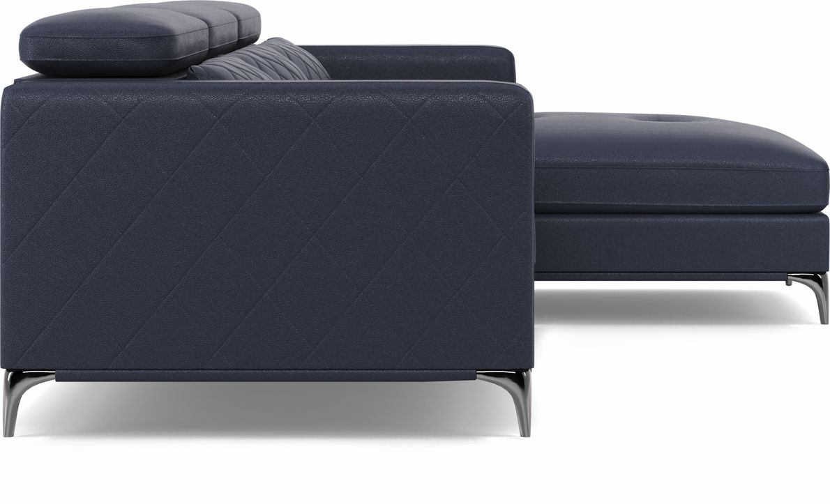 Sofia vergara monaco store court navy sofa