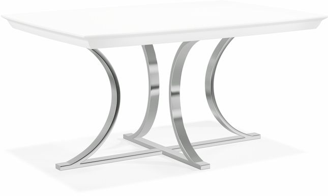 Washington Square White Dining Table