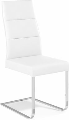 Washington Square White Side Chair