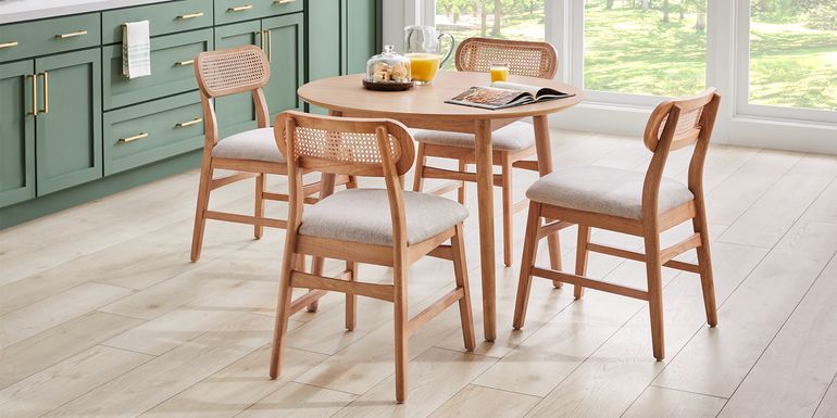 Watertown Natural 5 Pc Round Dining Room