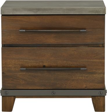 West Hills Brown Nightstand