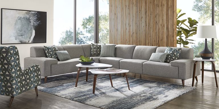 Westwood Gray 4 Pc Sectional