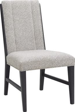 Wilshire Gray Upholstered Side Chair