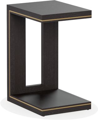Wilshire Merlot Chairside Table