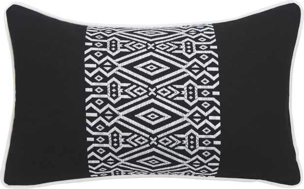 Zaraska Ebony Indoor/Outdoor Accent Pillow